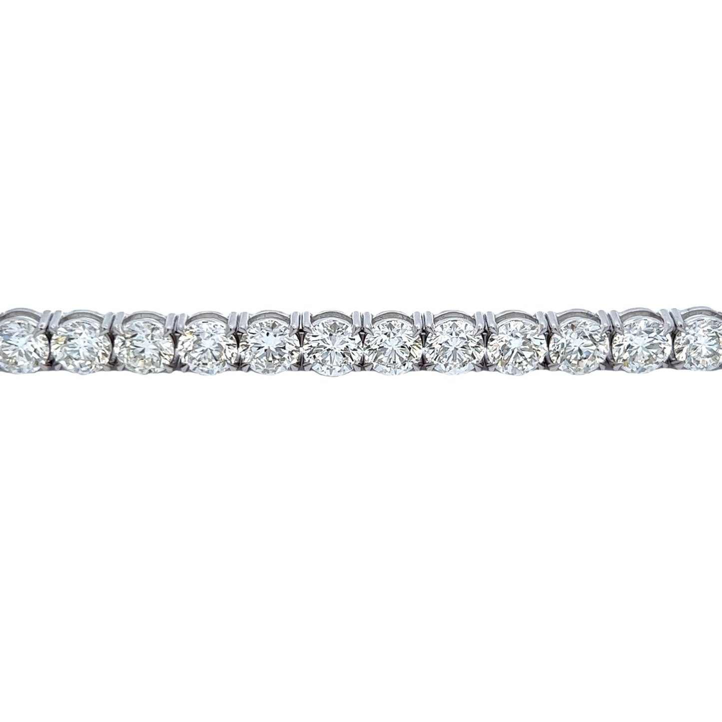 26,05 quilates. Pulsera de tenis con diamantes naturales