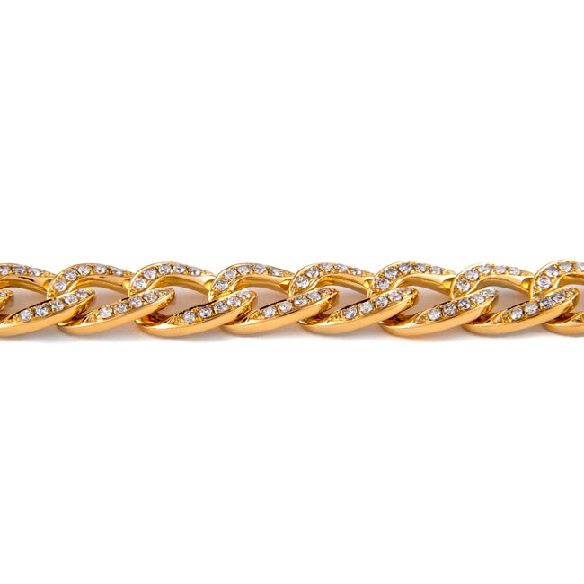 1.50 Cts. Natural Diamond Link Bracelet