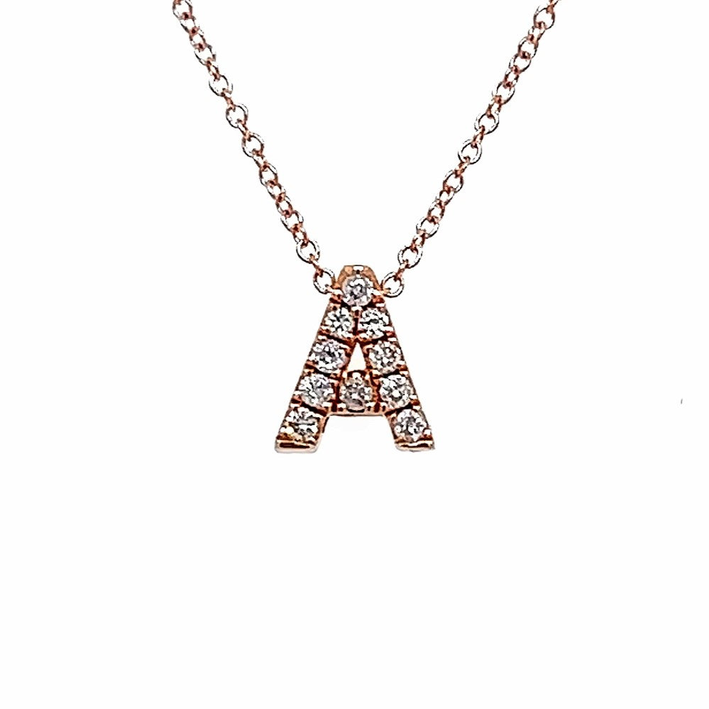 14K RG 0.08 RD TCW INITIAL A