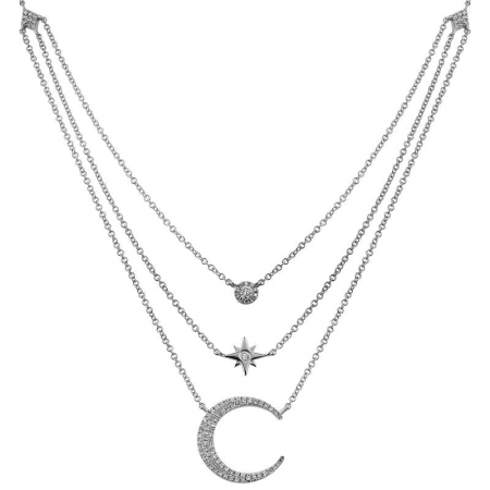 Collar de 3 capas del espacio exterior