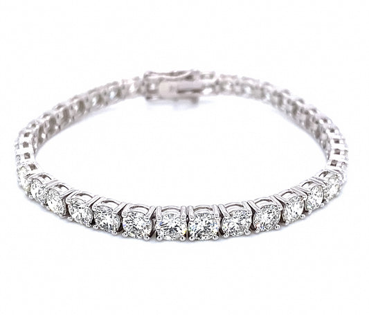 14k Wg 11.33 Rd Tcw Tenis 4p