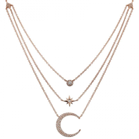 Collar de 3 capas del espacio exterior